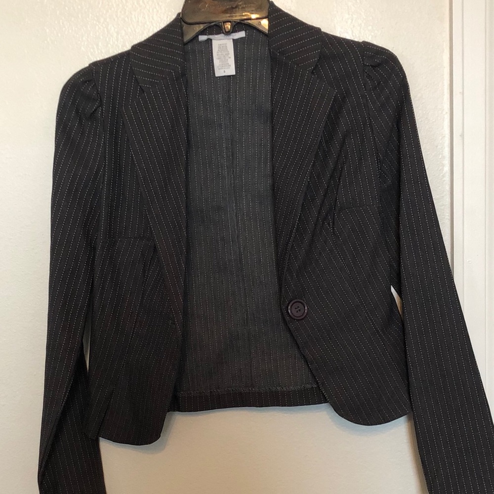 Pinstriped Blazer